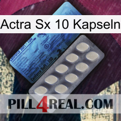 Actra Sx 10 Capsules 34